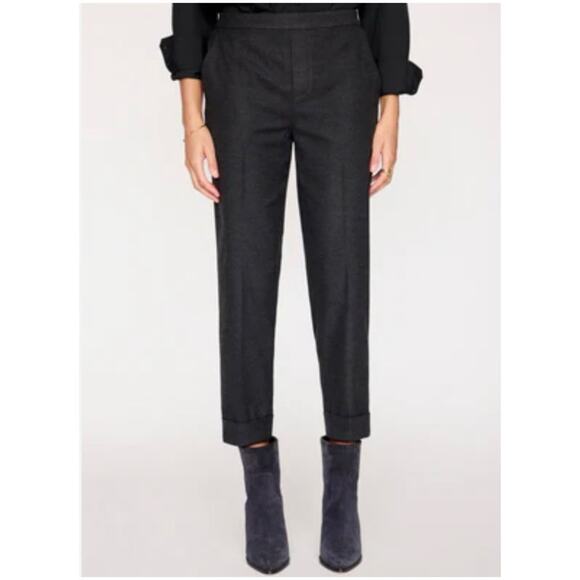 Brochu Walker Women’s Sz M Gray Westport Brushed Pant $398 Pull On Ankle - Picture 1 of 16